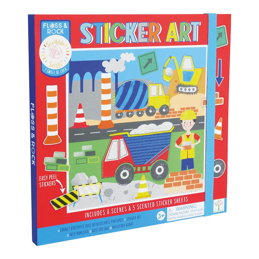 Construction Sticker Art