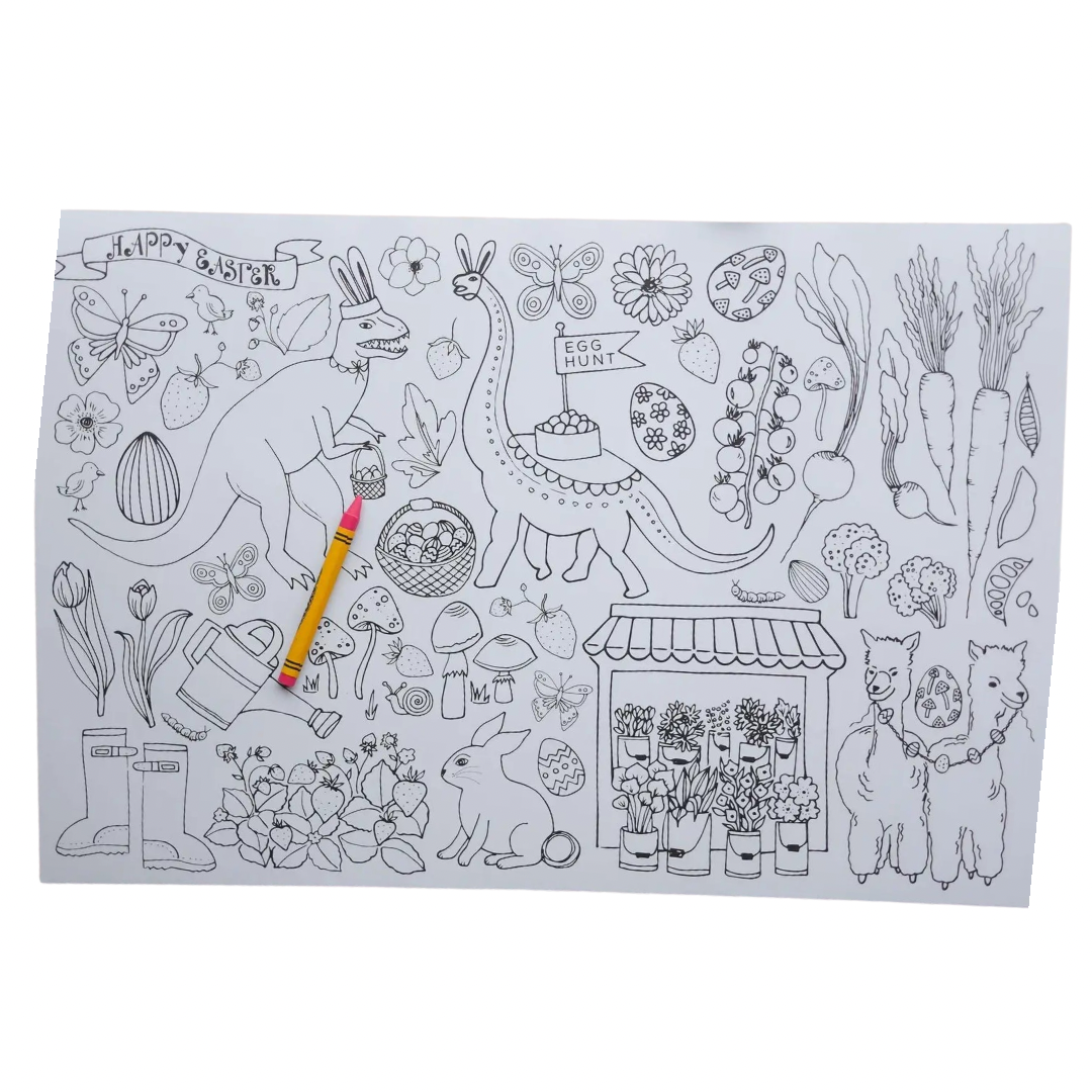 Easter Coloring Placemats