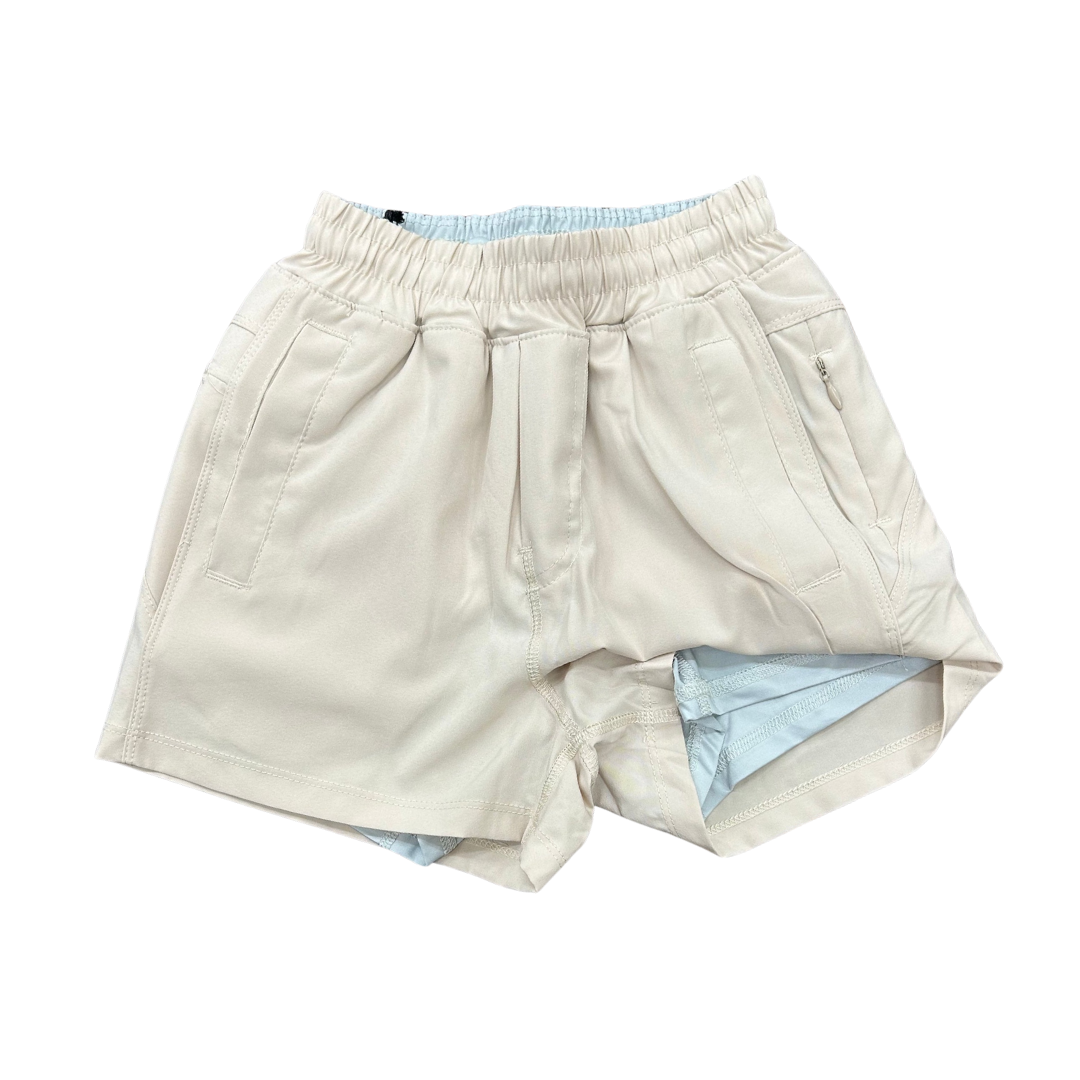 Meripex Sports Shorts Stone Khaki