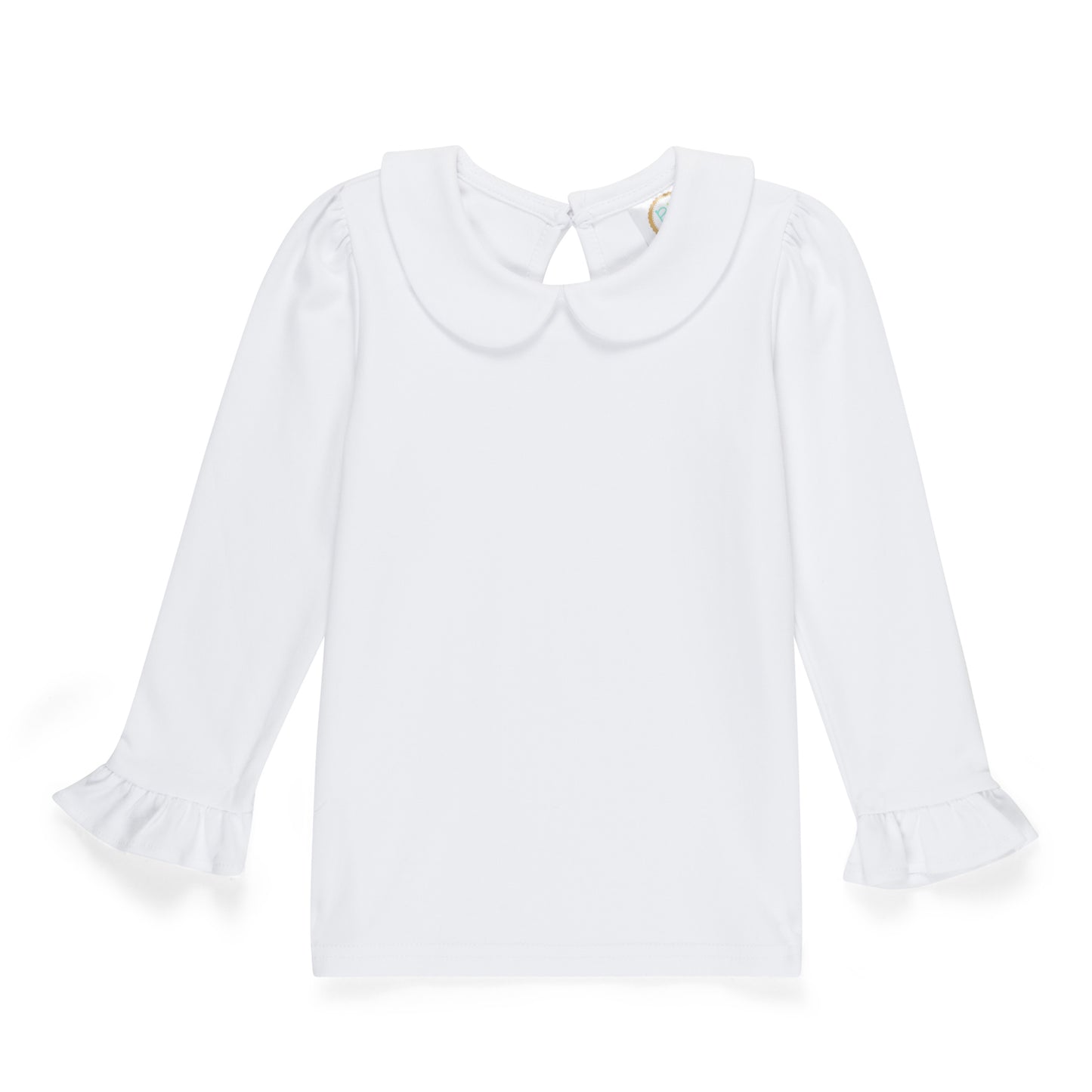 Peter Pan Collar Ruffle Sleeve