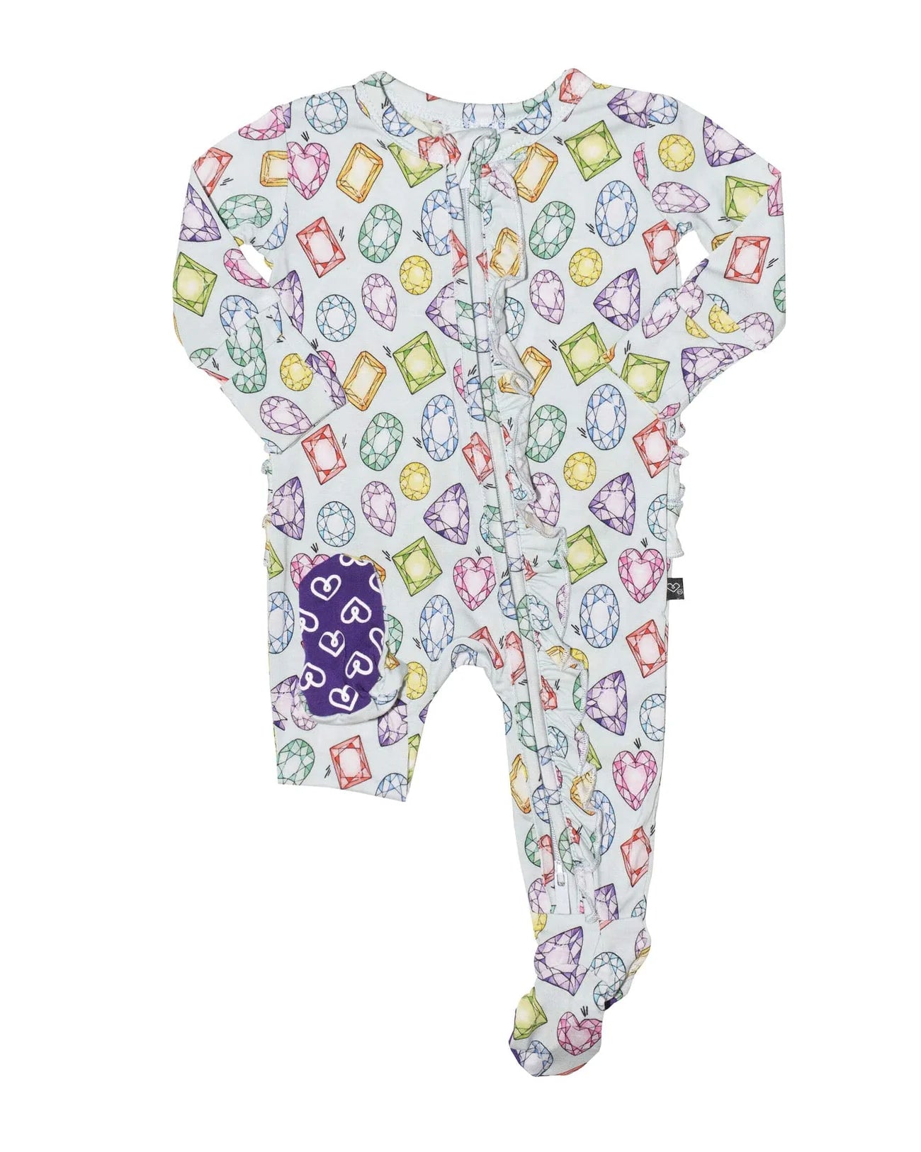 Gem Ruffle Footie