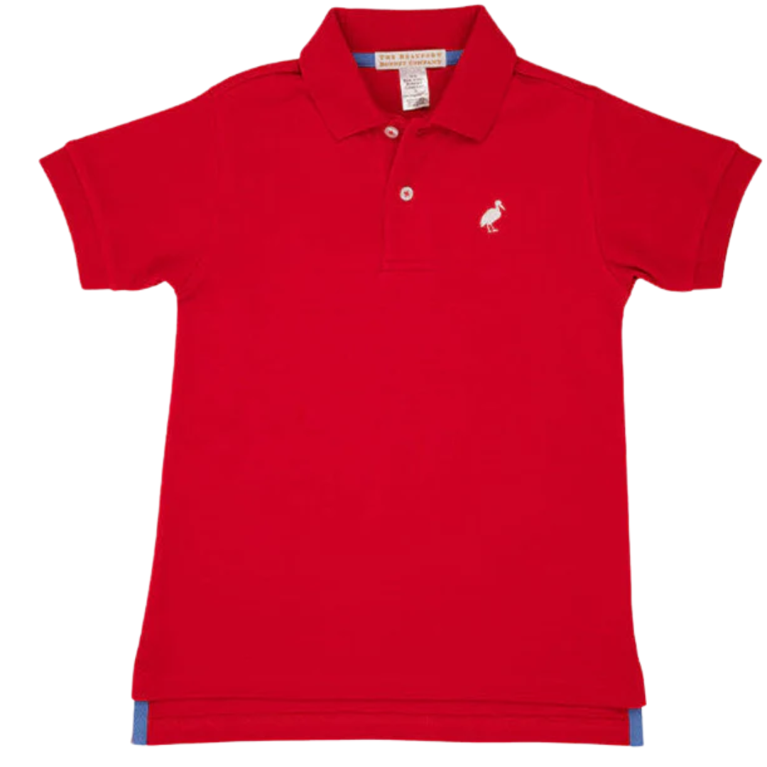 Red Prim and Proper Polo