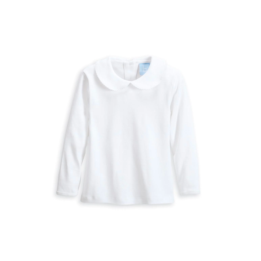 Long Sleeve Peter Pan Tee