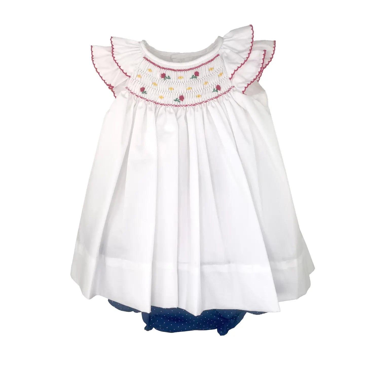 Red Rosette Bloomer Set
