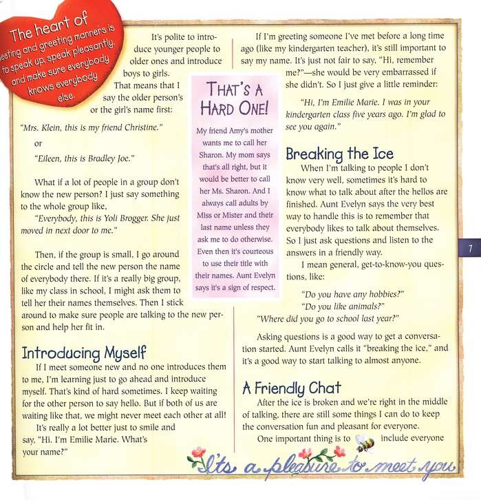 A Little Book of Manners