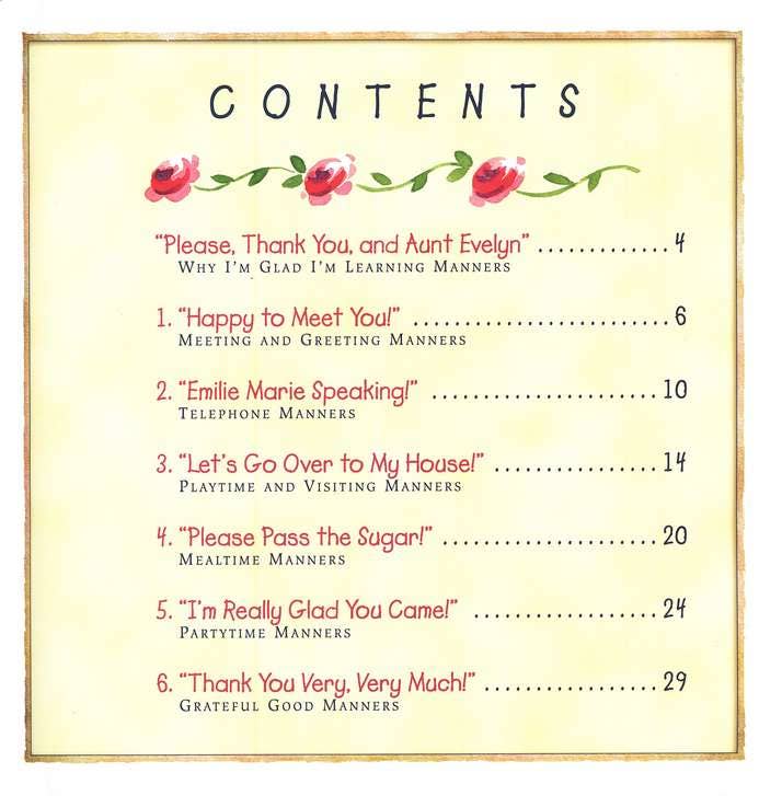 A Little Book of Manners