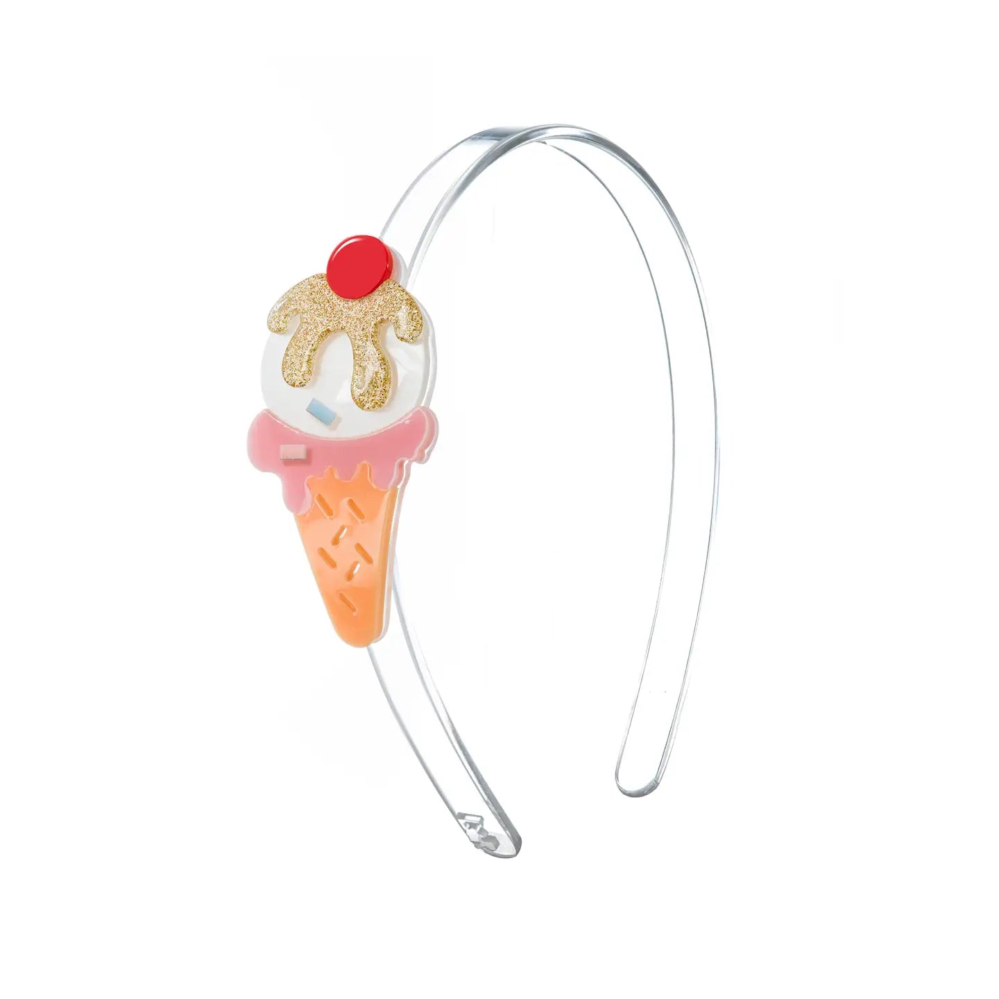 Ice Cream Glitter Headband