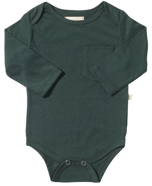 Sage Pocket Onesie