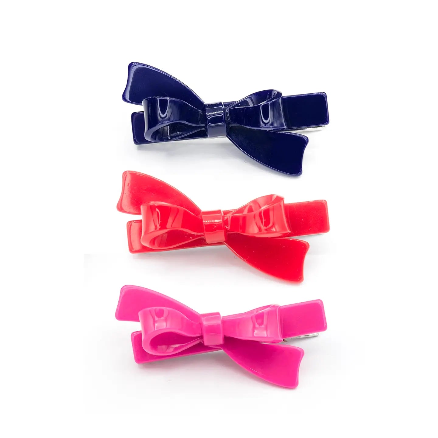 Bow Hair Clip Set