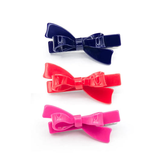 Bow Hair Clip Set