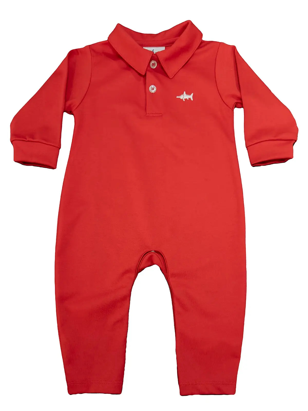 Red Polo Romper