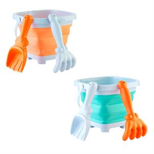 Silicone sand bucket set