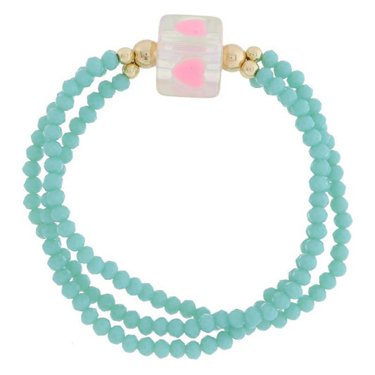 Sweetheart Beaded Bracelet