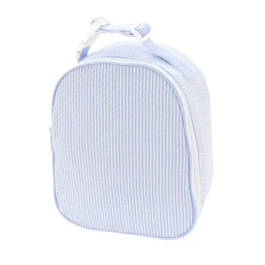 Baby Blue Seersucker Lunchbox