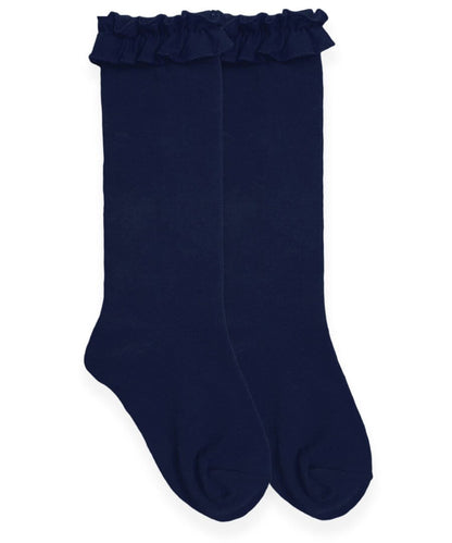 Knee High Ruffle Socks