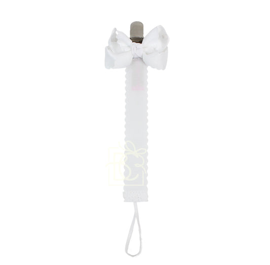 Bow Paci Clip