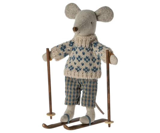 Ski Winter Mouse