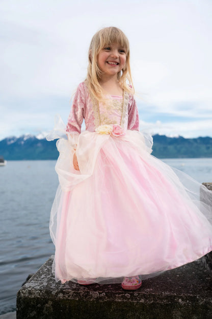 Pink rose princess dress