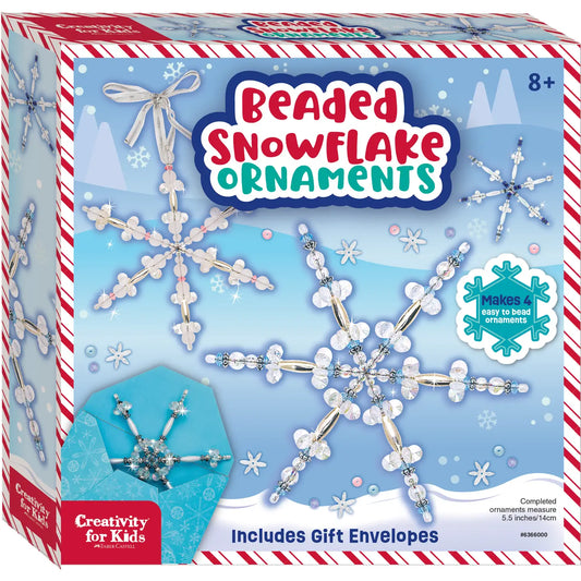 Beaded Snowflake Ornament Kit