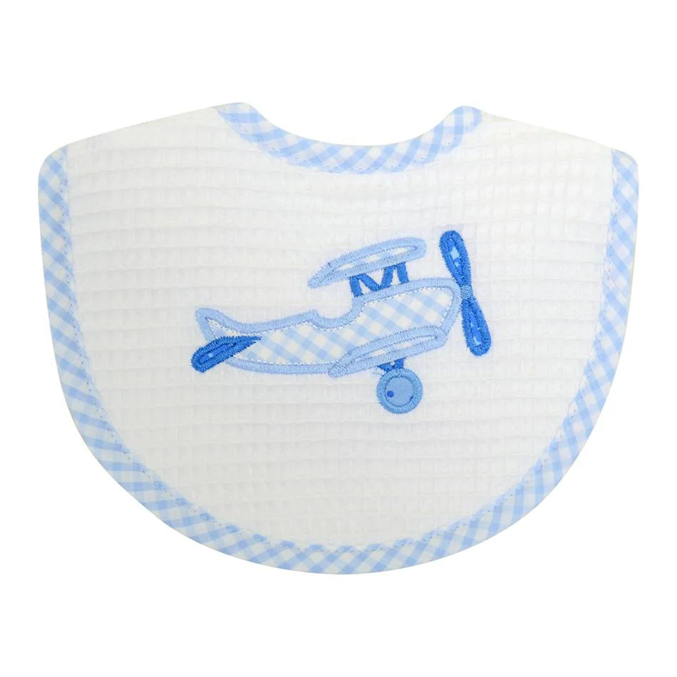 Blue Plane Bib