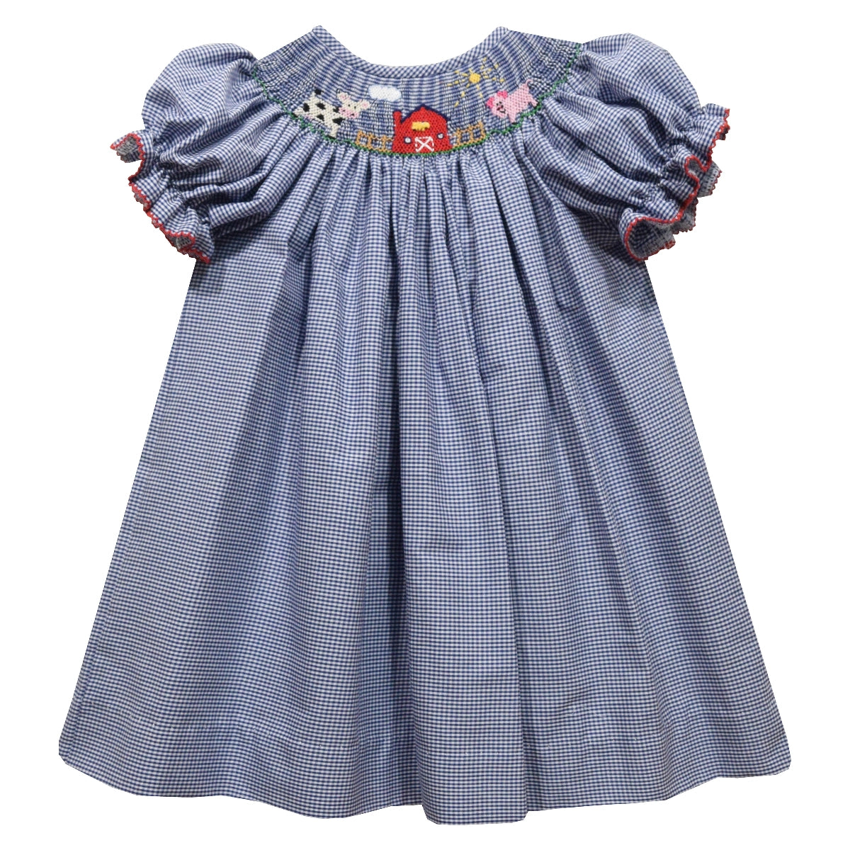 Farm Charm Smocked Dress
