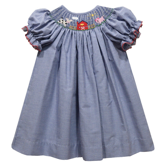 Farm Charm Smocked Dress