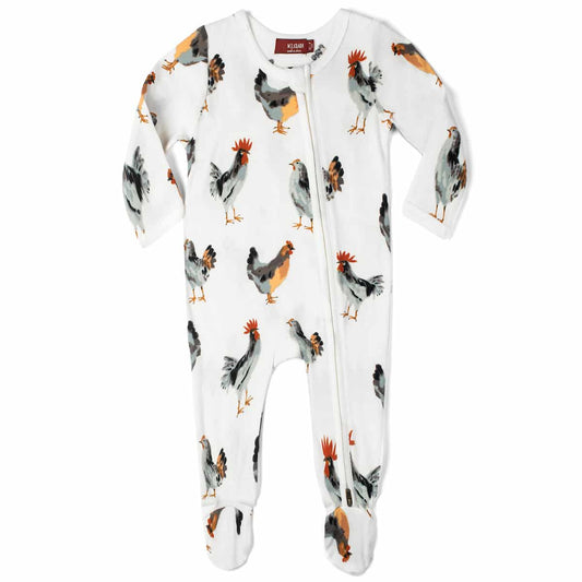 Chicken Footed Romper