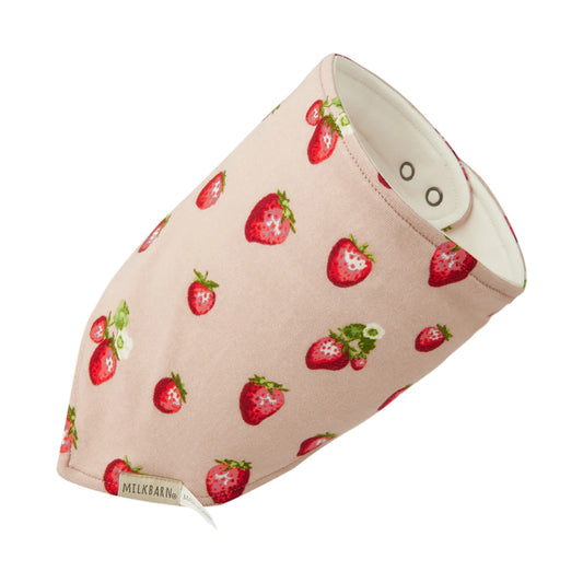 Strawberry Kerchief Bib