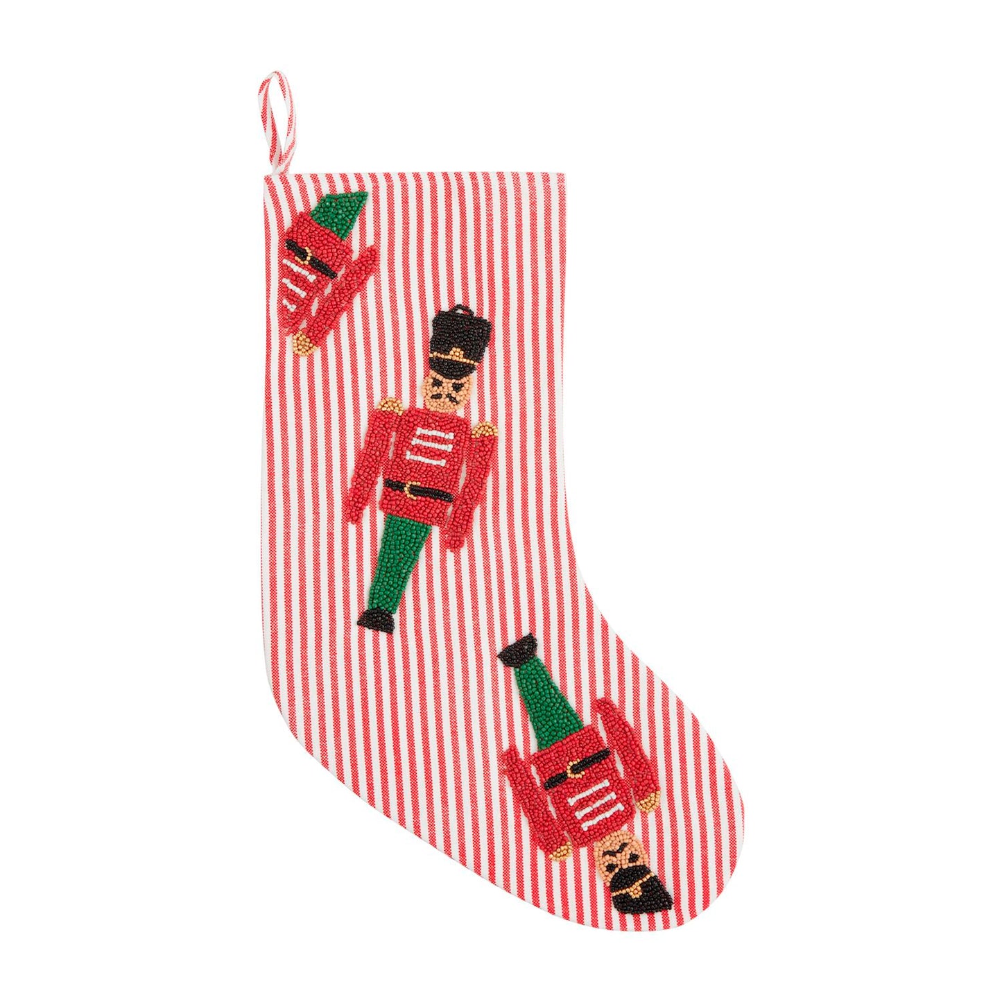 Beaded Christmas Stocking