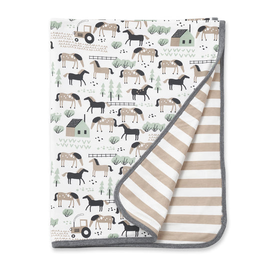 Neigh Horses Blanket