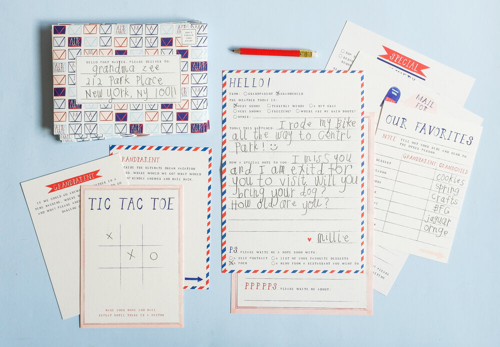 Grandparent & Grandchild Pen Pal Kit