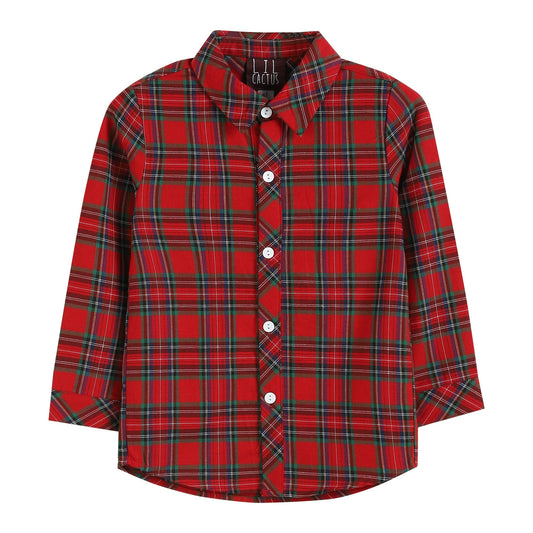 Ralphie Plaid Top