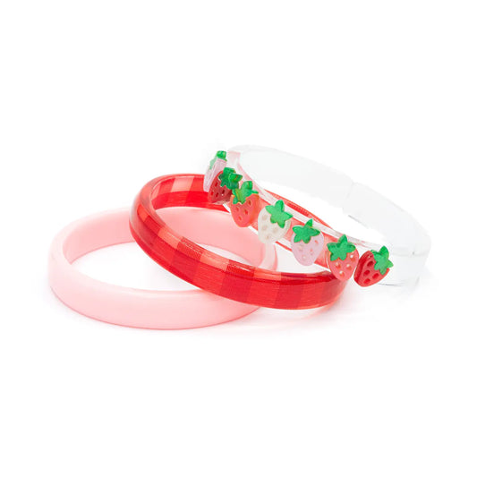 Strawberry Bangle Set