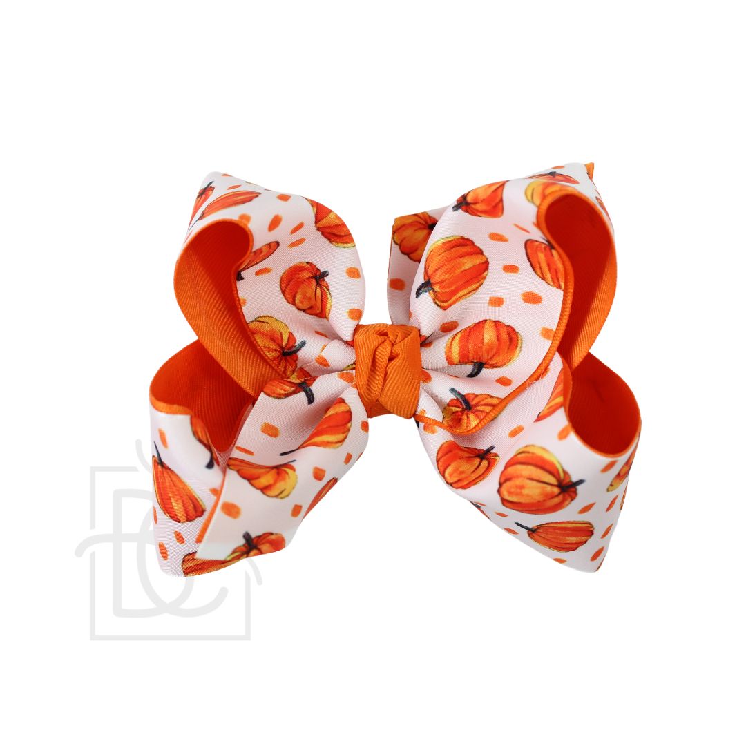 Layered Pumpkin Bow