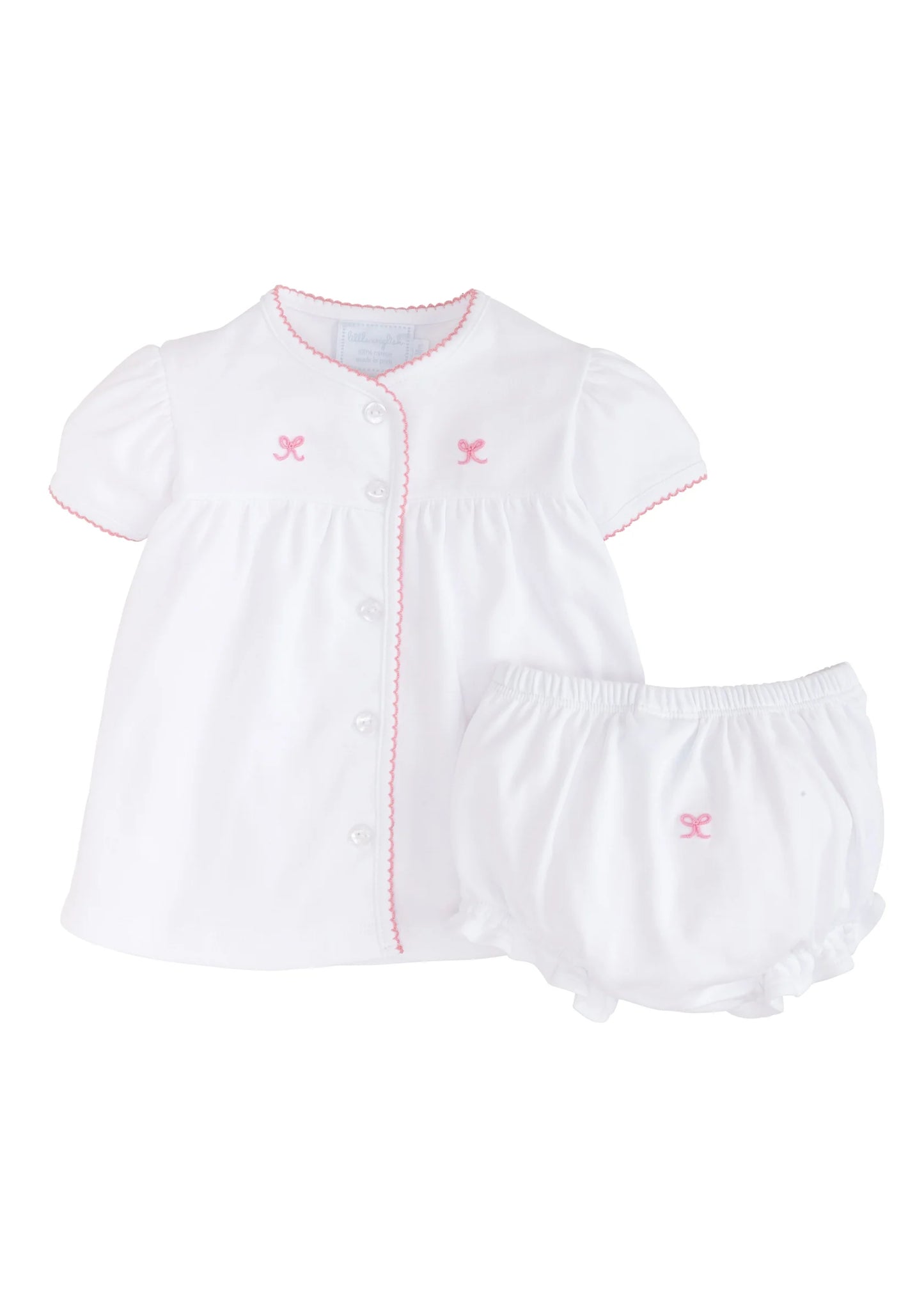 Bow Pinpoint Layette