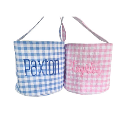 Gingham Easter Basket