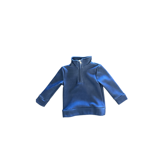 3/4 Zip Blue