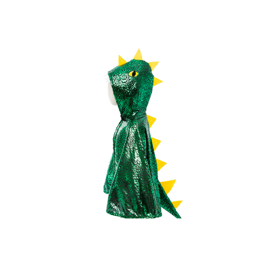 Shiny green dragon cape