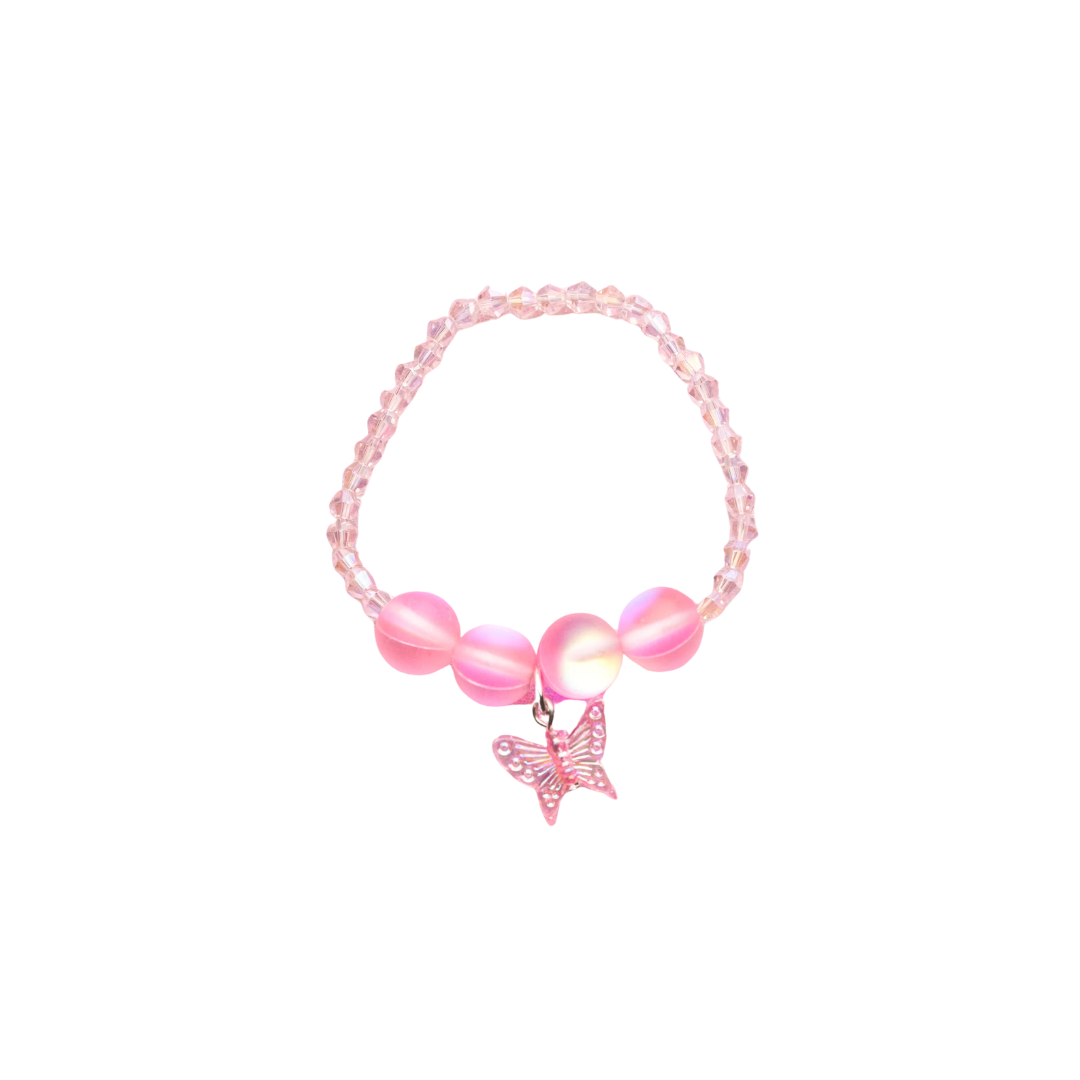 Pink crystal bracelet