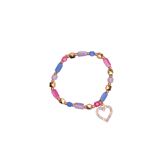 Heart of gold bracelet