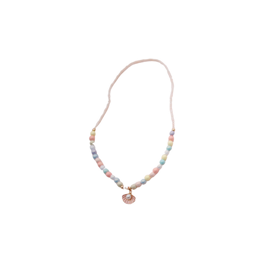 Pastel shell necklace