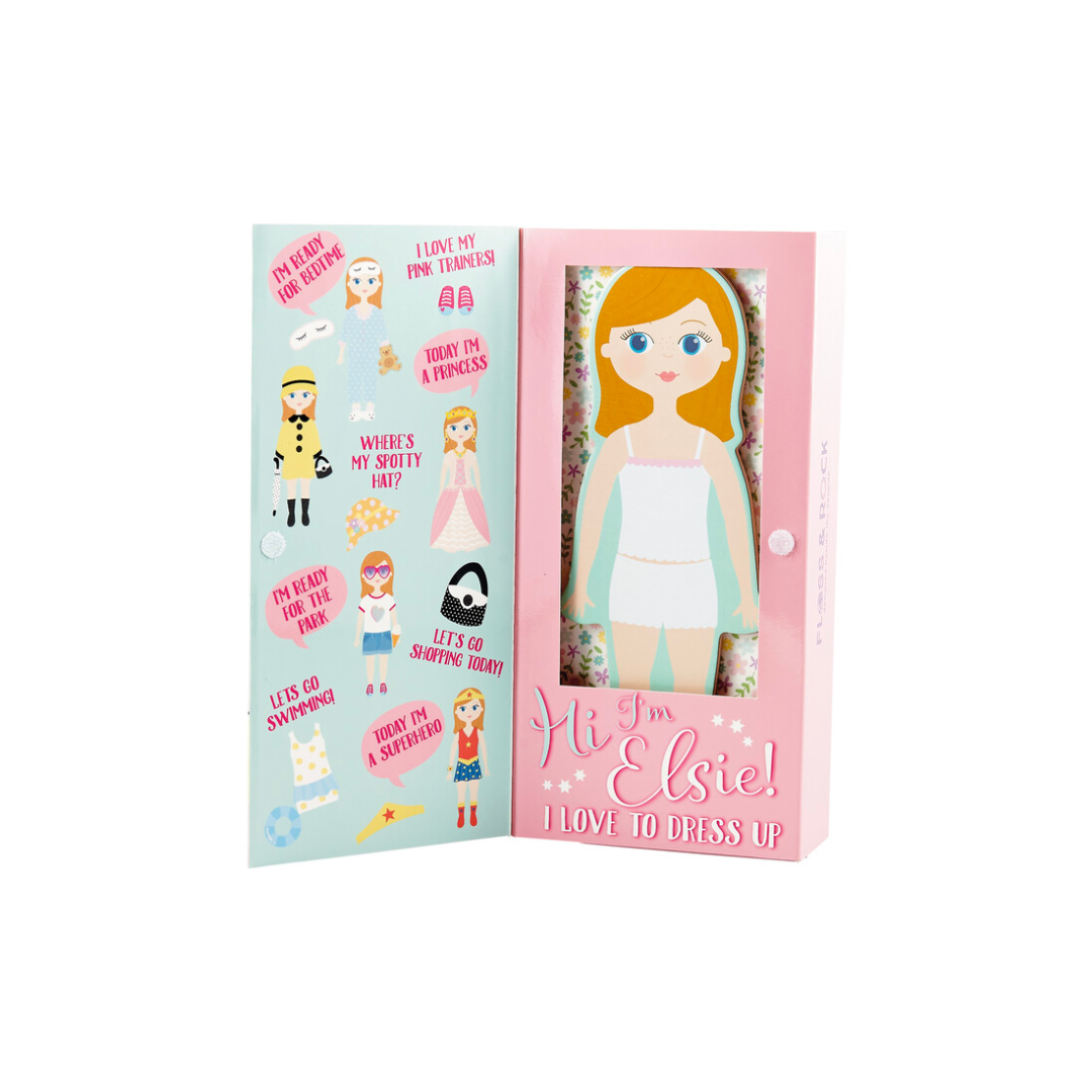 Elsie/florence magnetic doll