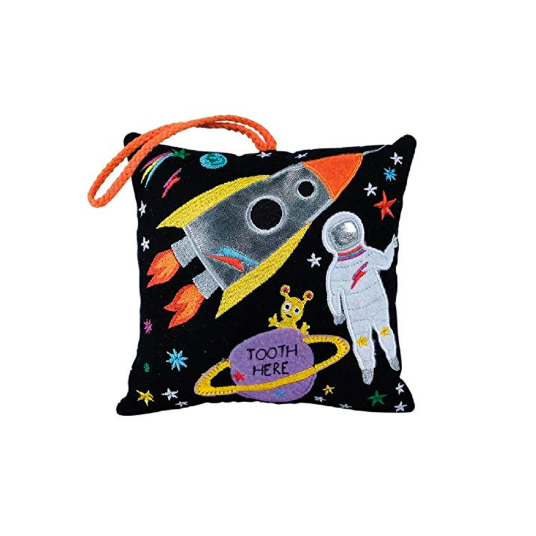 Space tooth fairy pillow