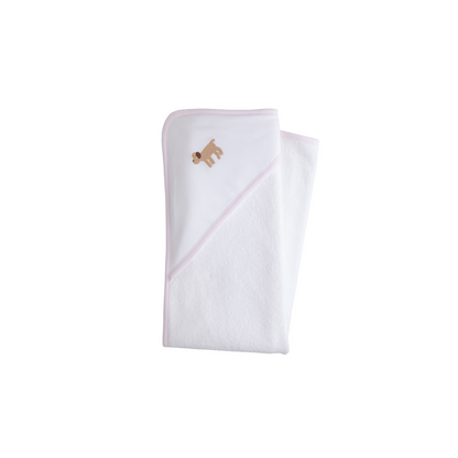 Lab hooded towel