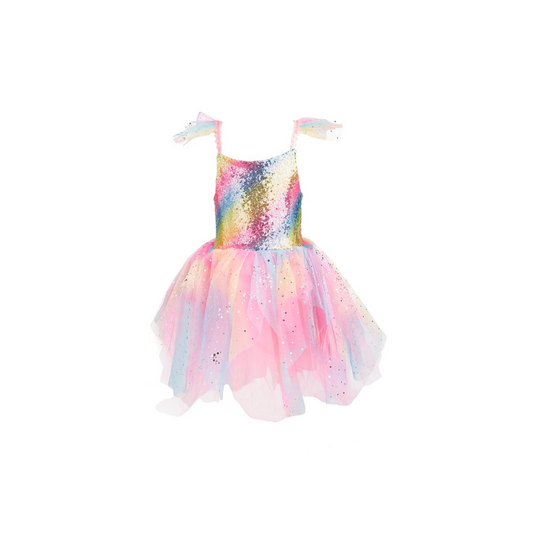 Rainbow fairy wing dress