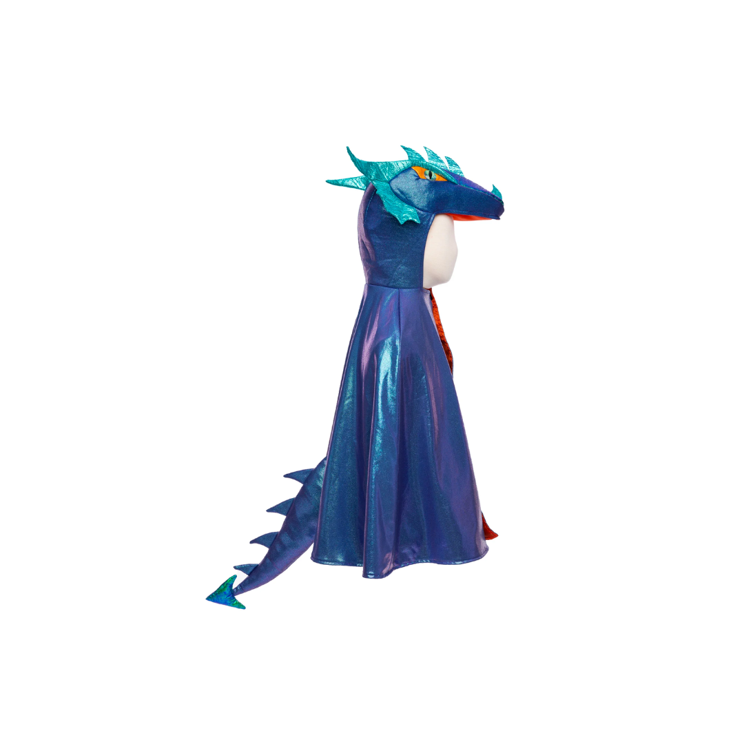 Azure dragon cape