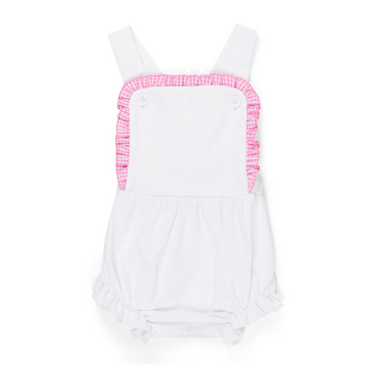 Pink Gingham Sunsuit