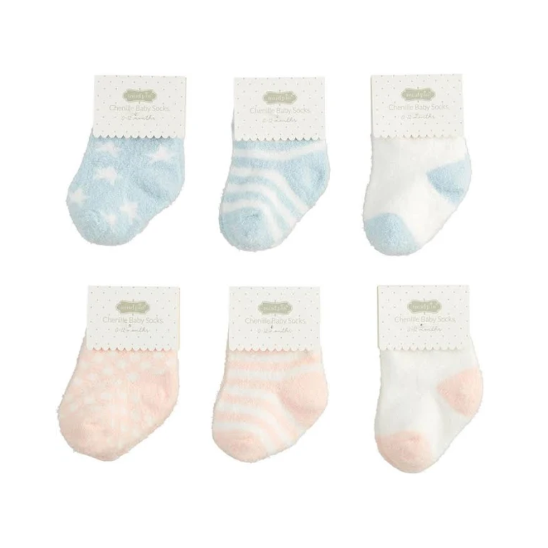 Chenille Sweet Baby Socks