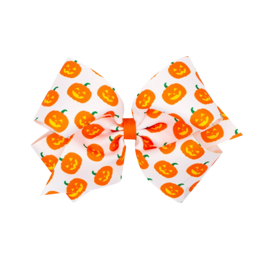 Jack-o-lantern Bow