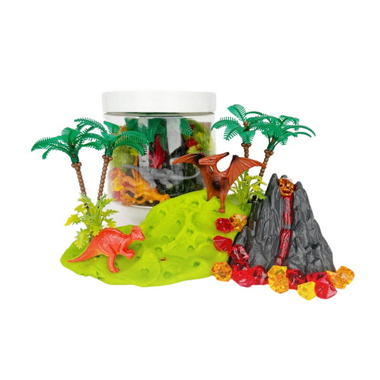 Dinosaur Volcano (Watersmellon) Dough-To-Go